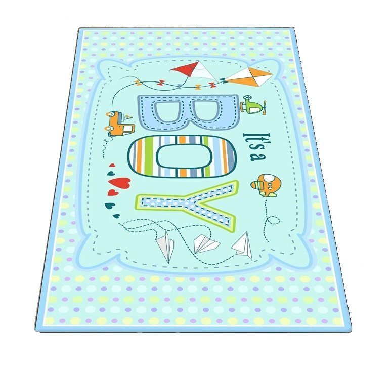 Chilai Home Covor antiderapant pentru copii Its a Boy 150x200 cm