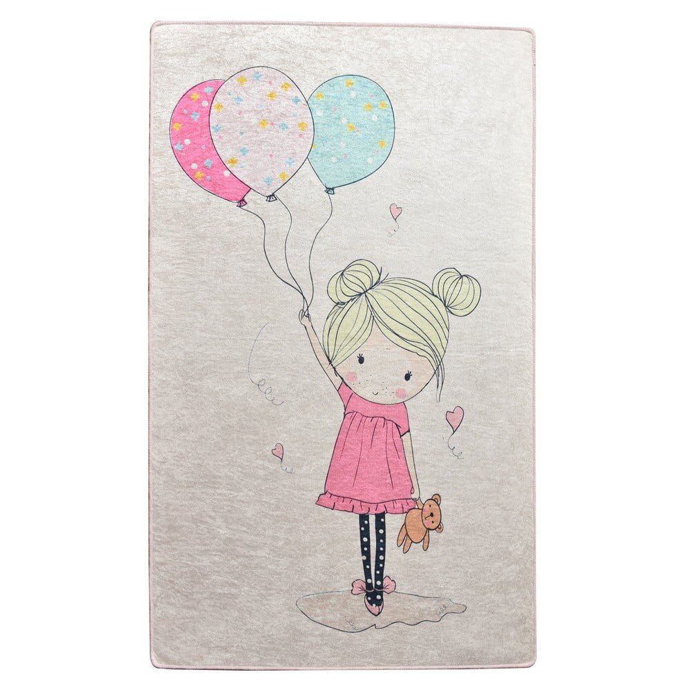 Chilai Home Covor antiderapant pentru copii Little Girl 150x200 cm