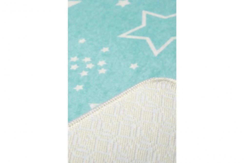 Chilai Home Covor antiderapant pentru copii Stars Blue 150x200 cm