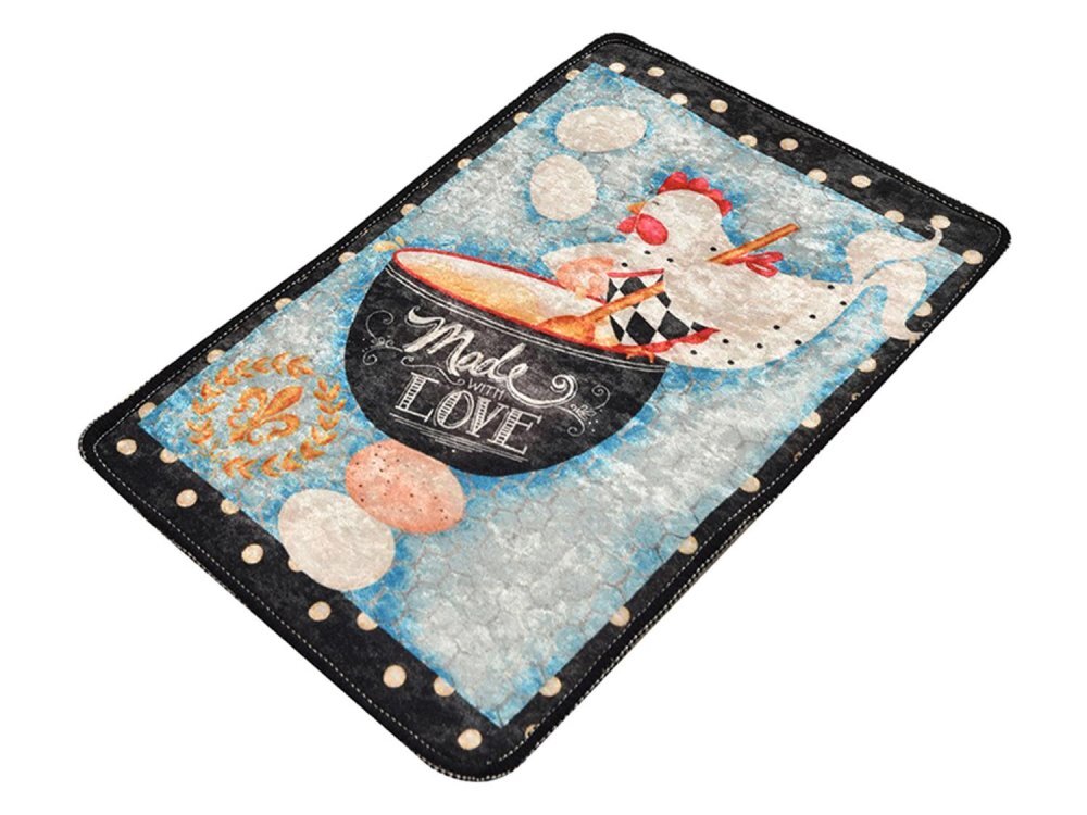 Chilai Home Covor de bucatarie antiderapant 80x150 cm Made Love