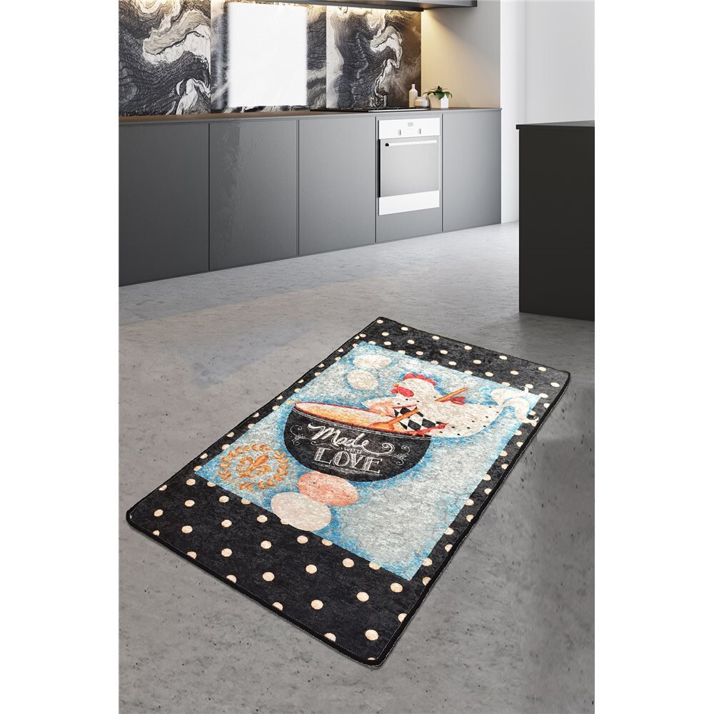 Chilai Home Covor de bucatarie antiderapant 80x150 cm Made Love