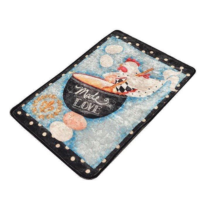 Chilai Home Covor de bucatarie antiderapant 80x150 cm Made Love