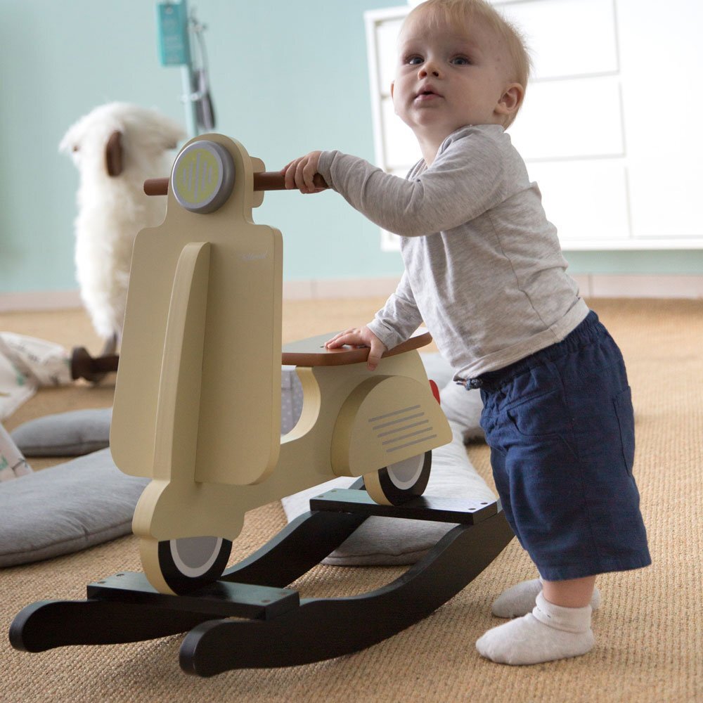 Childhome Balansoar Scooter mdf crem