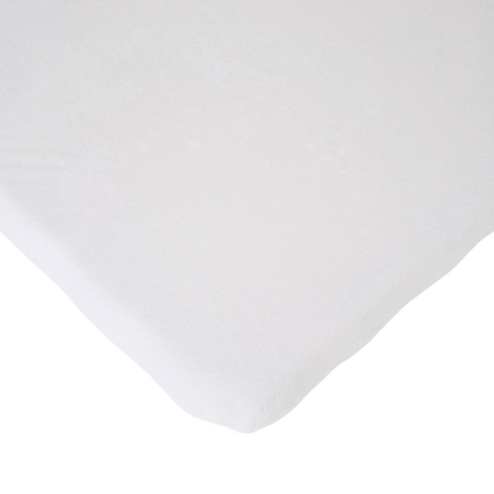 Childhome Cearsaf saltea 75x95 cm Tricot Alb