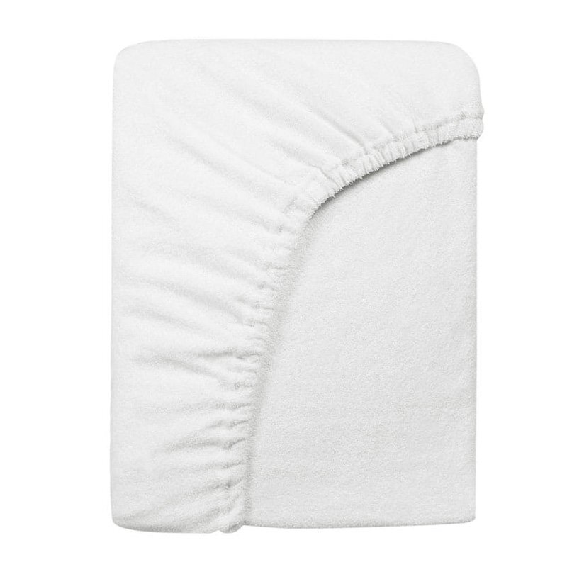 Childhome Cearsaf saltea 75x95 cm Tricot Alb