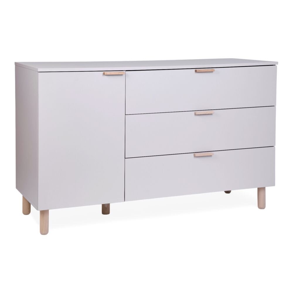 Childhome Comoda Clay 137x77x98 cm cu masa de infasat