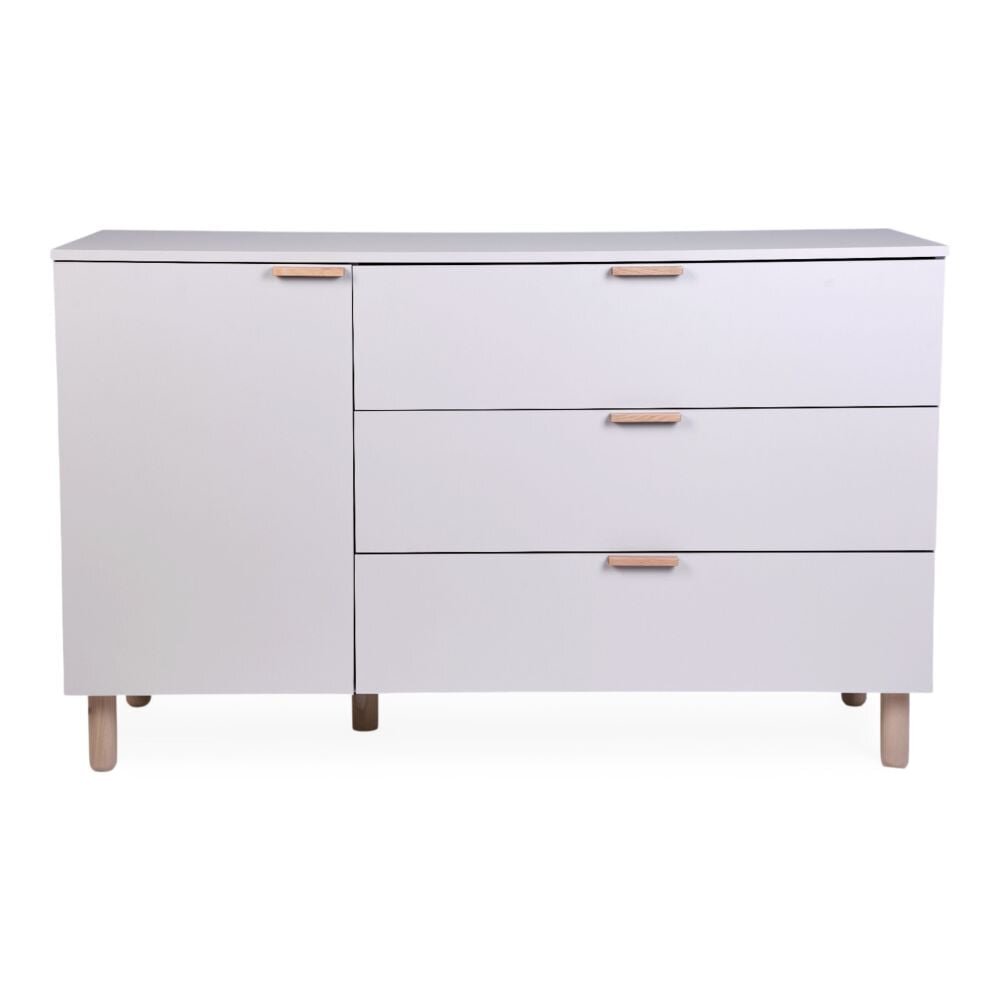 Childhome Comoda Clay 137x77x98 cm cu masa de infasat