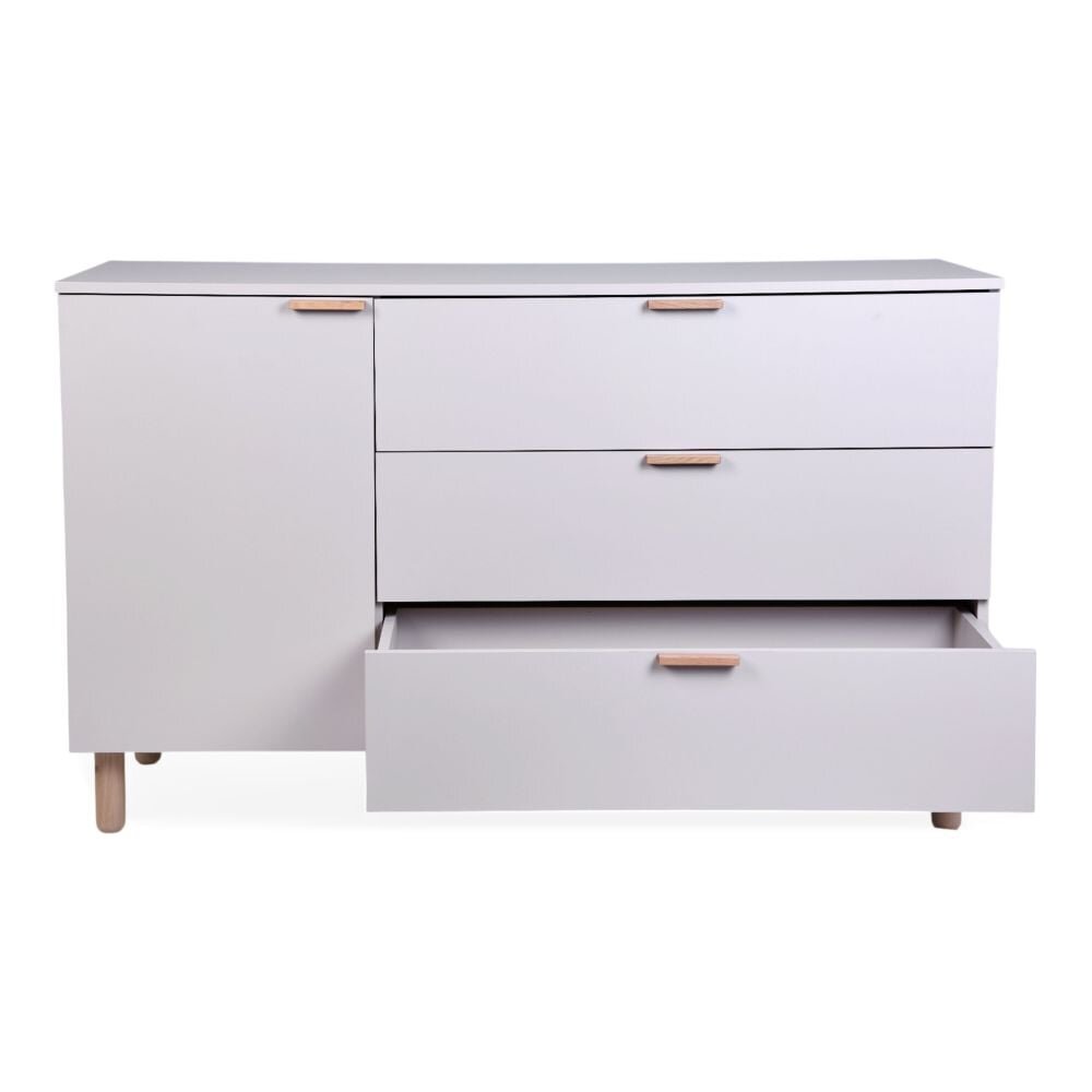 Childhome Comoda Clay 137x77x98 cm cu masa de infasat