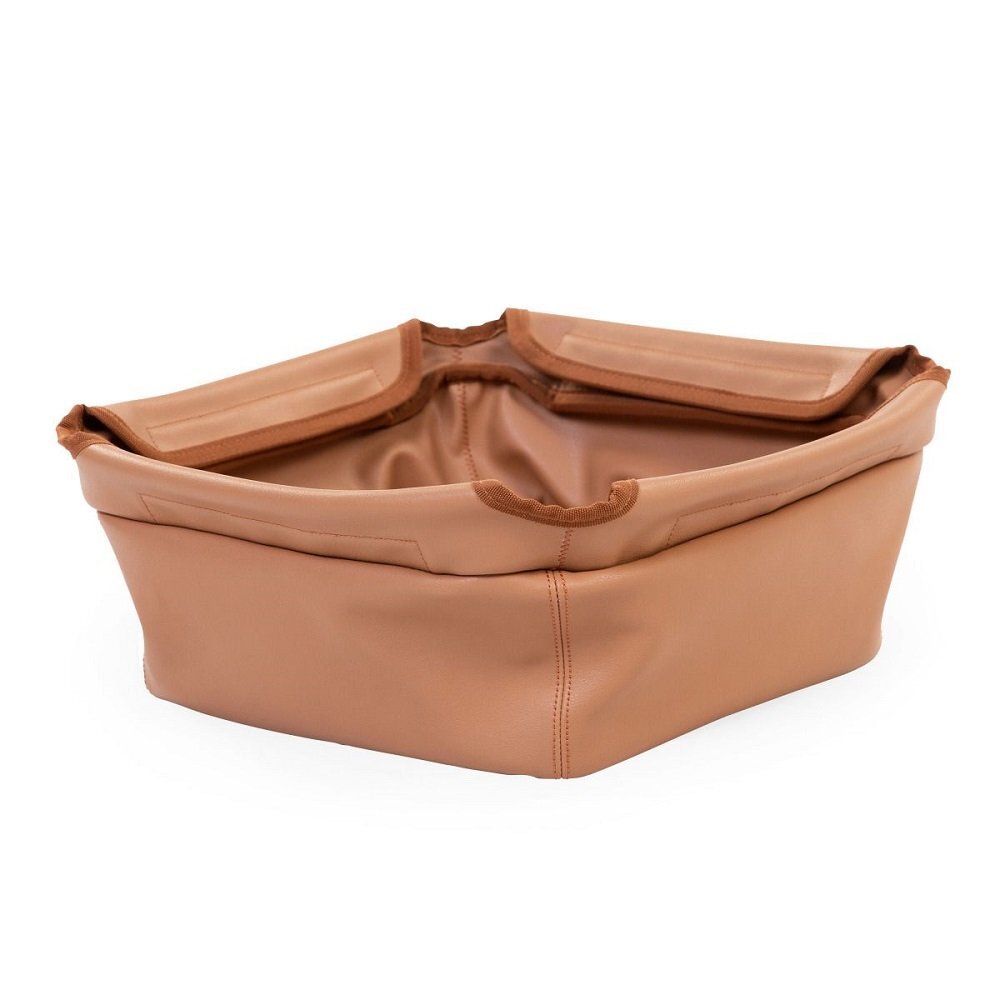 Childhome Cos accesorii pentru scaun de masa Evolu aspect piele maro