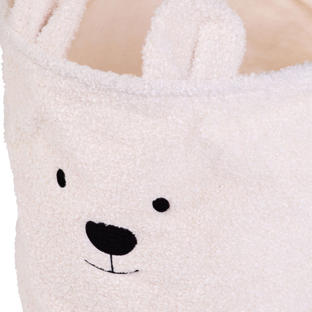 Childhome Cos depozitare 30x30x30 cm Teddy alb