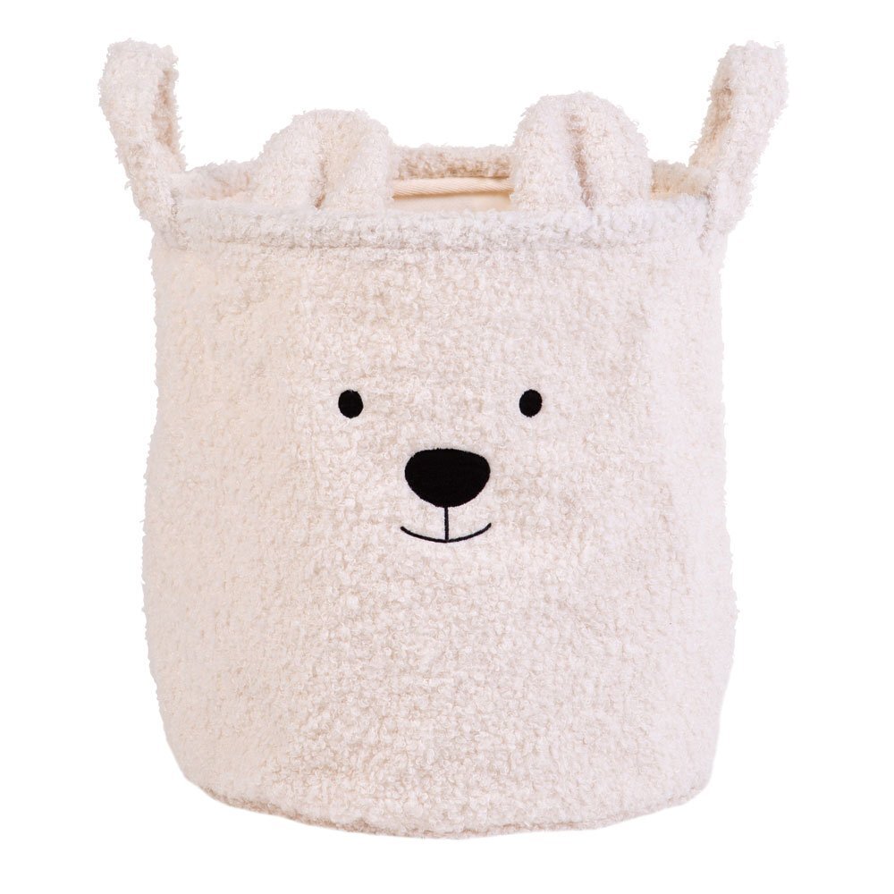 Childhome Cos depozitare 30x30x30 cm Teddy alb