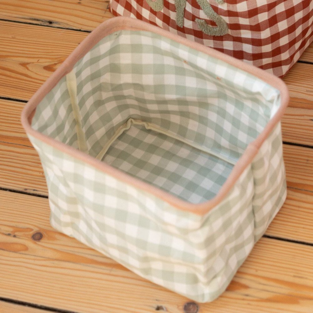 Childhome Cos depozitare Vichy 25x20x20 cm