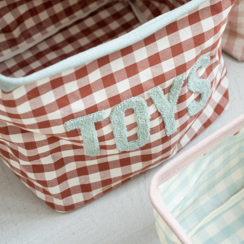 Childhome Cos depozitare Vichy 30x35x30 cm