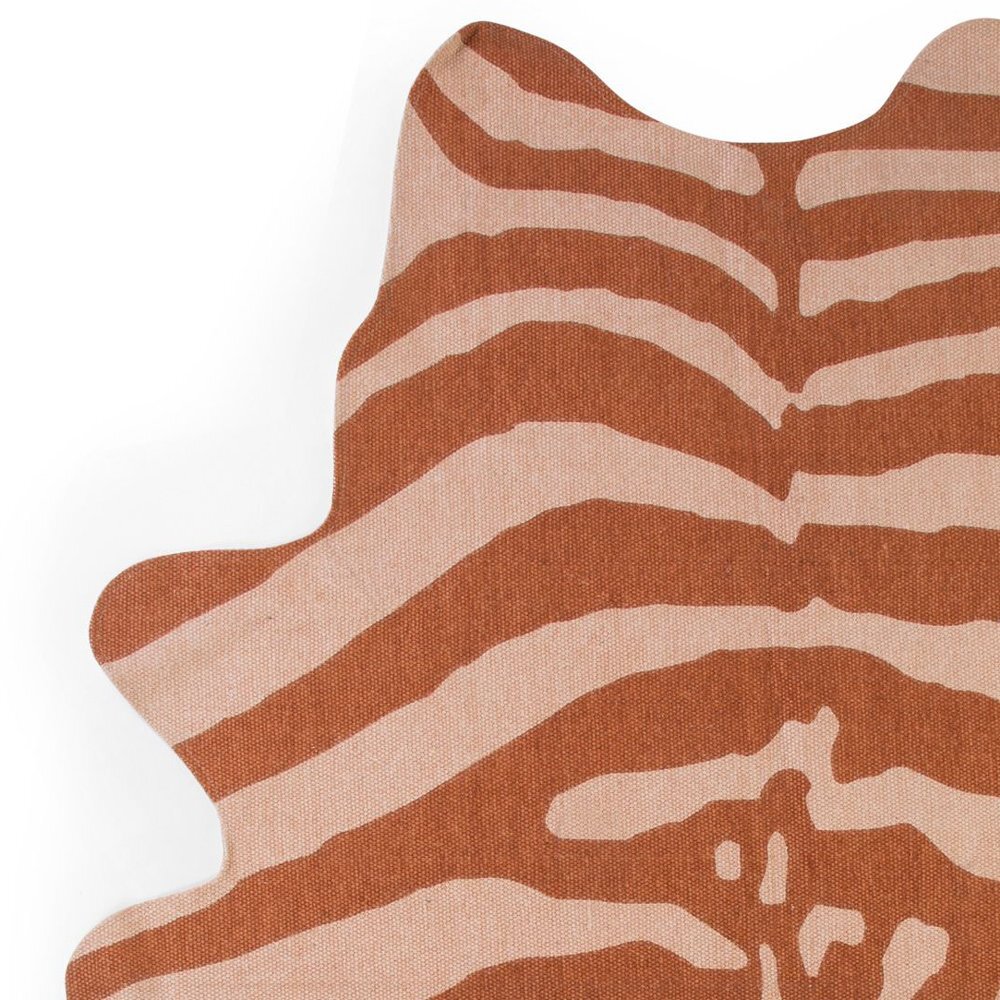 Childhome Covor bumbac 145x160 cm Zebra nude