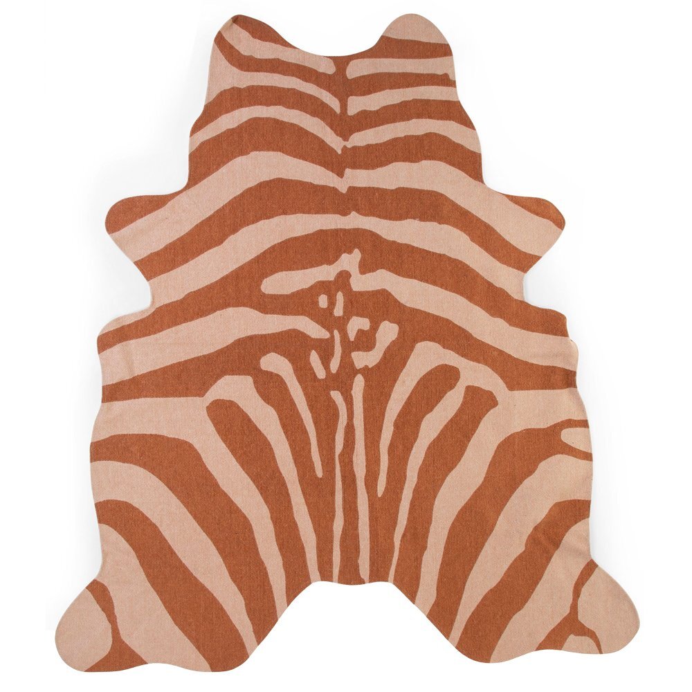 Childhome Covor bumbac 145x160 cm Zebra nude