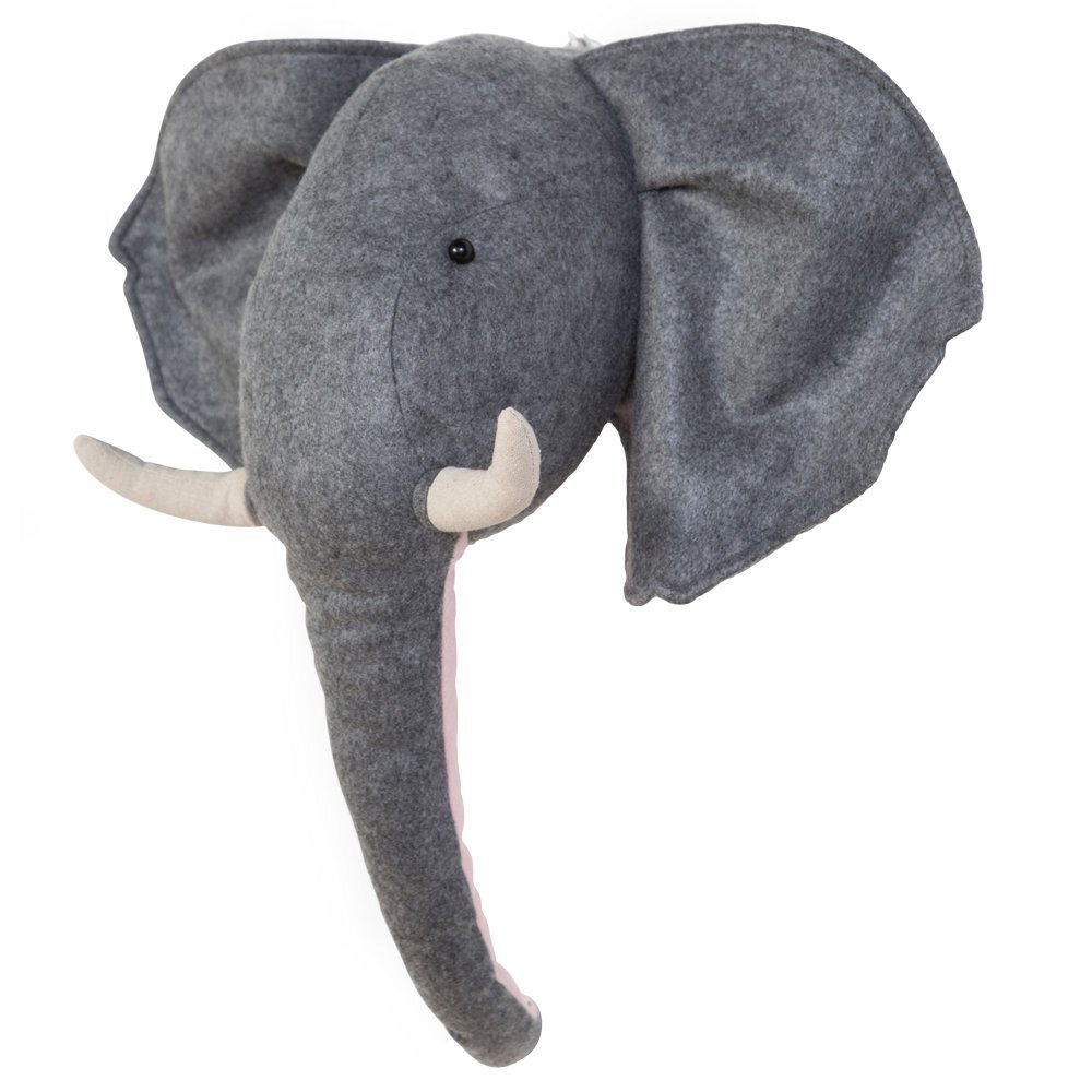 Childhome Decoratiune perete 15x28x36 cm Elefant