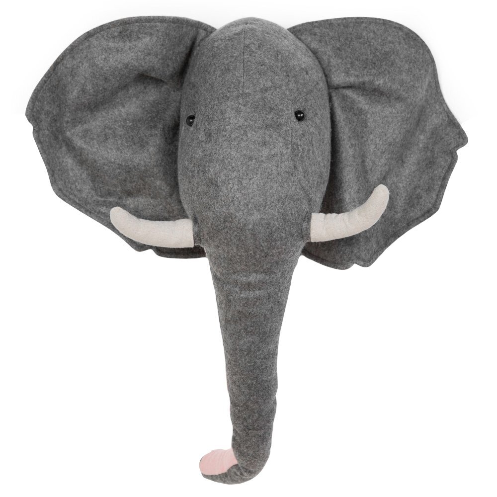 Childhome Decoratiune perete 15x28x36 cm Elefant