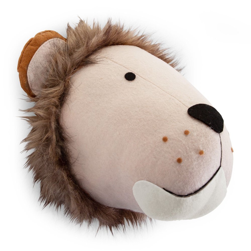 Childhome Decoratiune perete 15x28x36 cm Leu