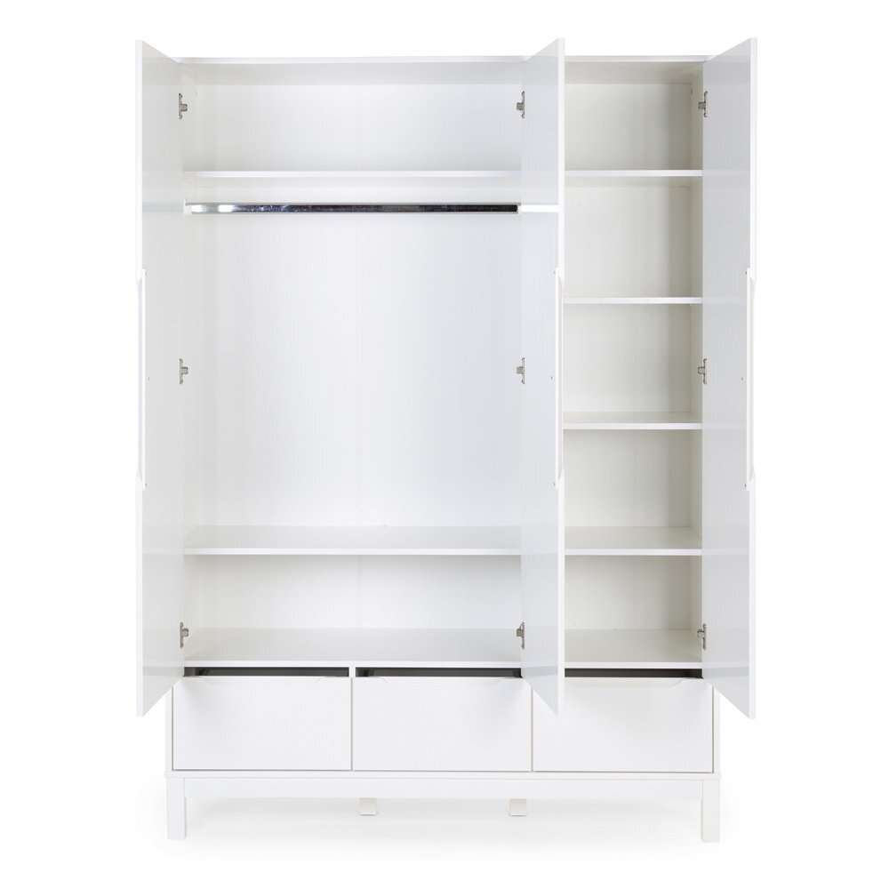 Childhome Dulap Jota 135x45x190 cm Mdf Alb