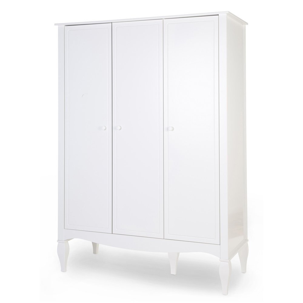 Childhome Dulap Romantic 136.8x60.3x190 cm Mdf Alb