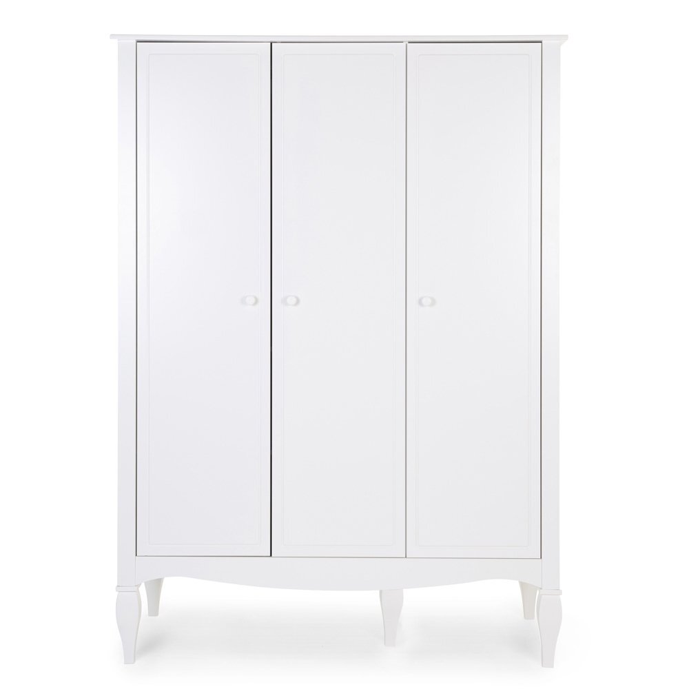 Childhome Dulap Romantic 136.8x60.3x190 cm Mdf Alb