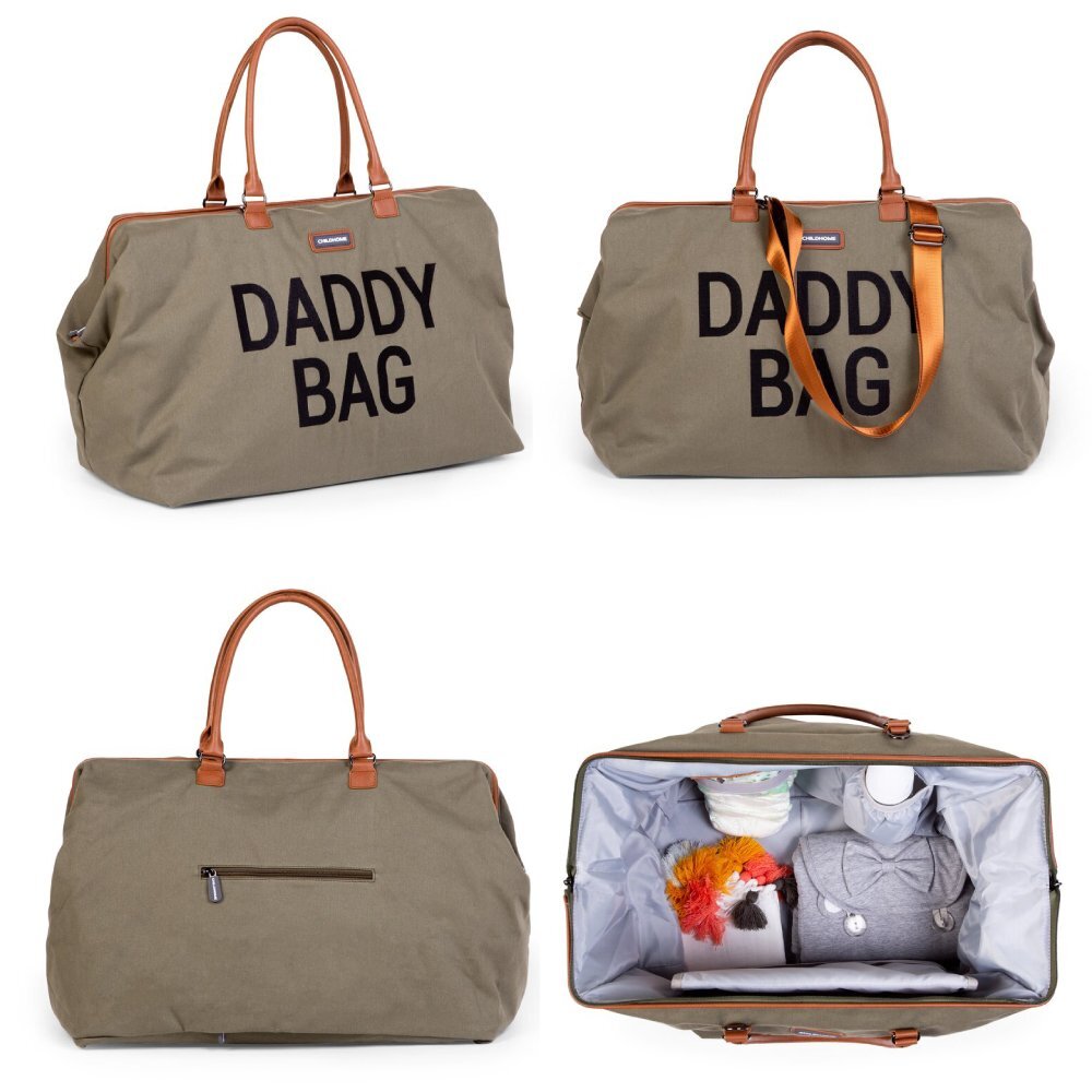 Childhome Geanta de infasat Daddy Bag kaki