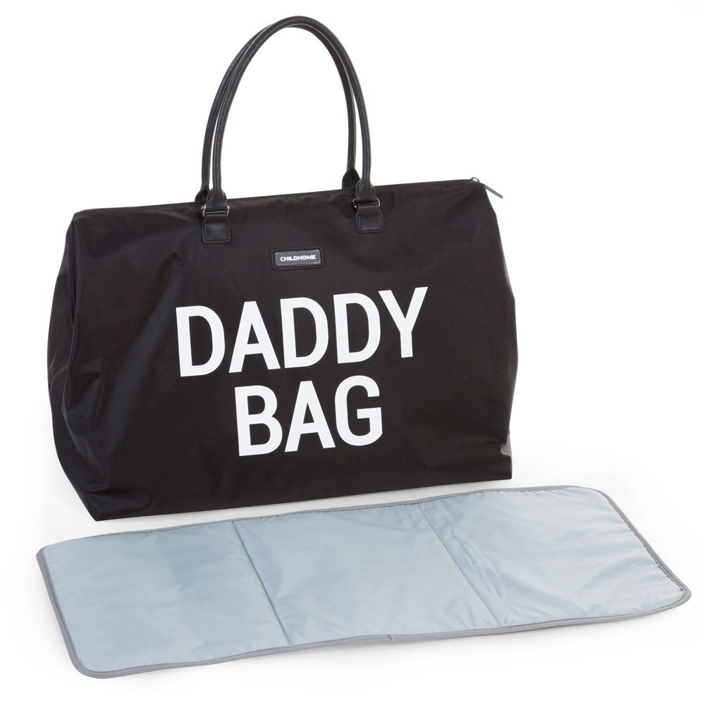 Childhome Geanta de infasat Daddy Bag Negru