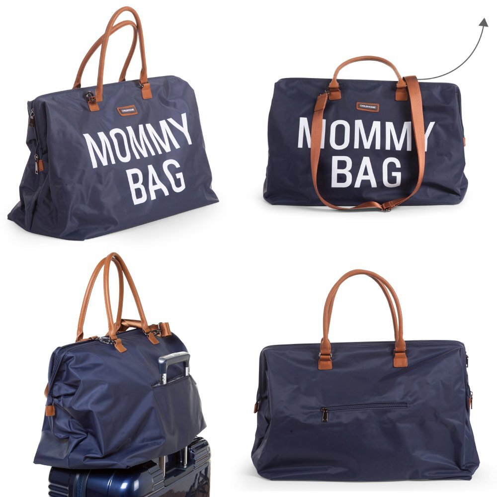 Childhome Geanta de infasat Mommy Bag bleumarin