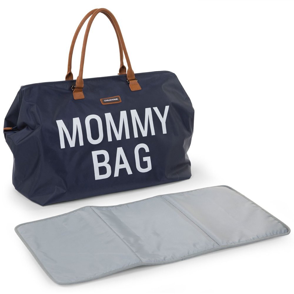 Childhome Geanta de infasat Mommy Bag bleumarin