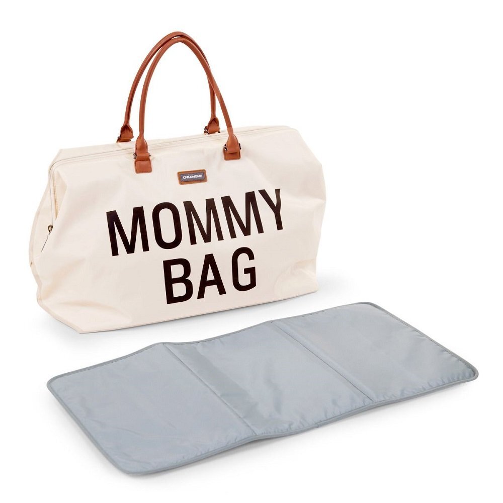 Childhome Geanta de infasat Mommy Bag ecru