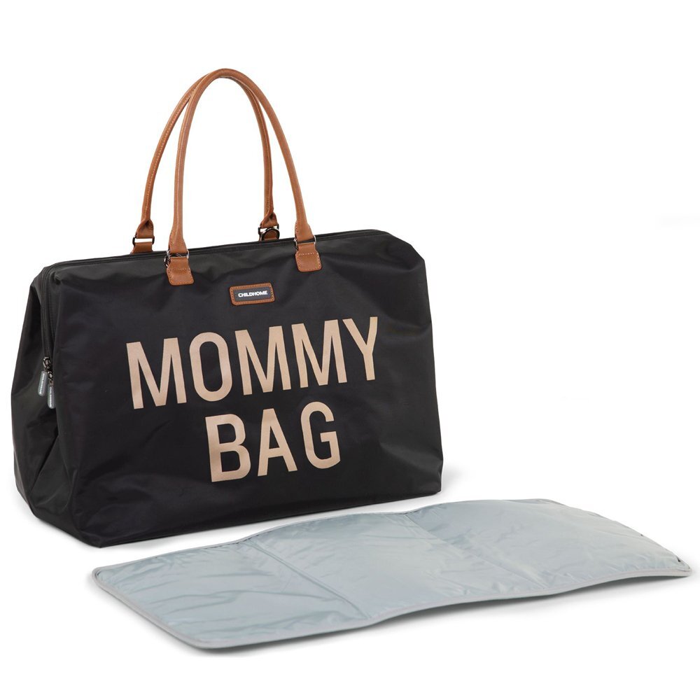 Childhome Geanta de infasat Mommy Bag negru