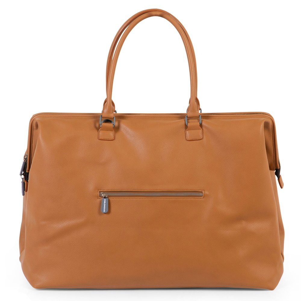 Childhome Geanta de infasat Mommy Bag piele ecologica Maro
