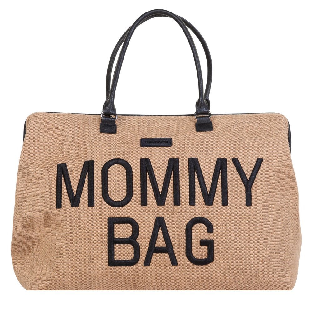 Childhome Geanta de infasat Mommy Bag Raffia
