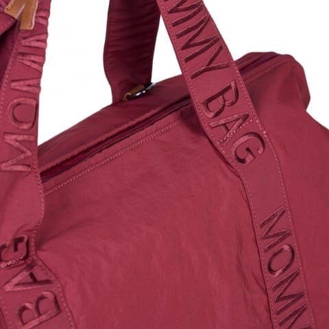 Childhome Geanta de infasat Mommy Bag Signature Urban burgundy