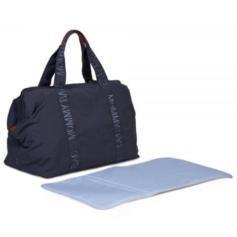 Childhome Geanta de infasat Mommy Bag Signature Urban dark grey
