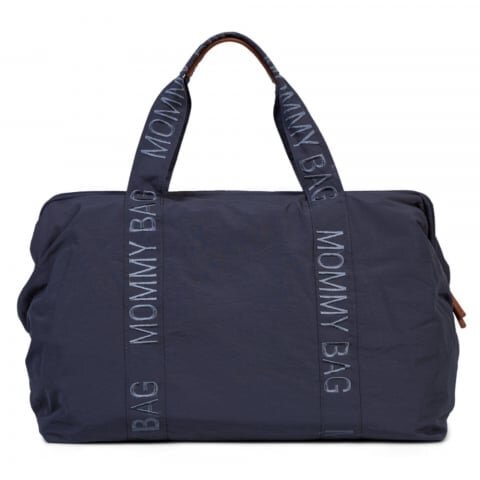 Childhome Geanta de infasat Mommy Bag Signature Urban dark grey