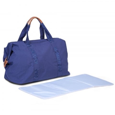 Childhome Geanta de infasat Mommy Bag Signature Urban navy