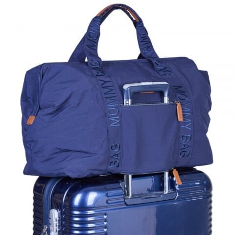 Childhome Geanta de infasat Mommy Bag Signature Urban navy