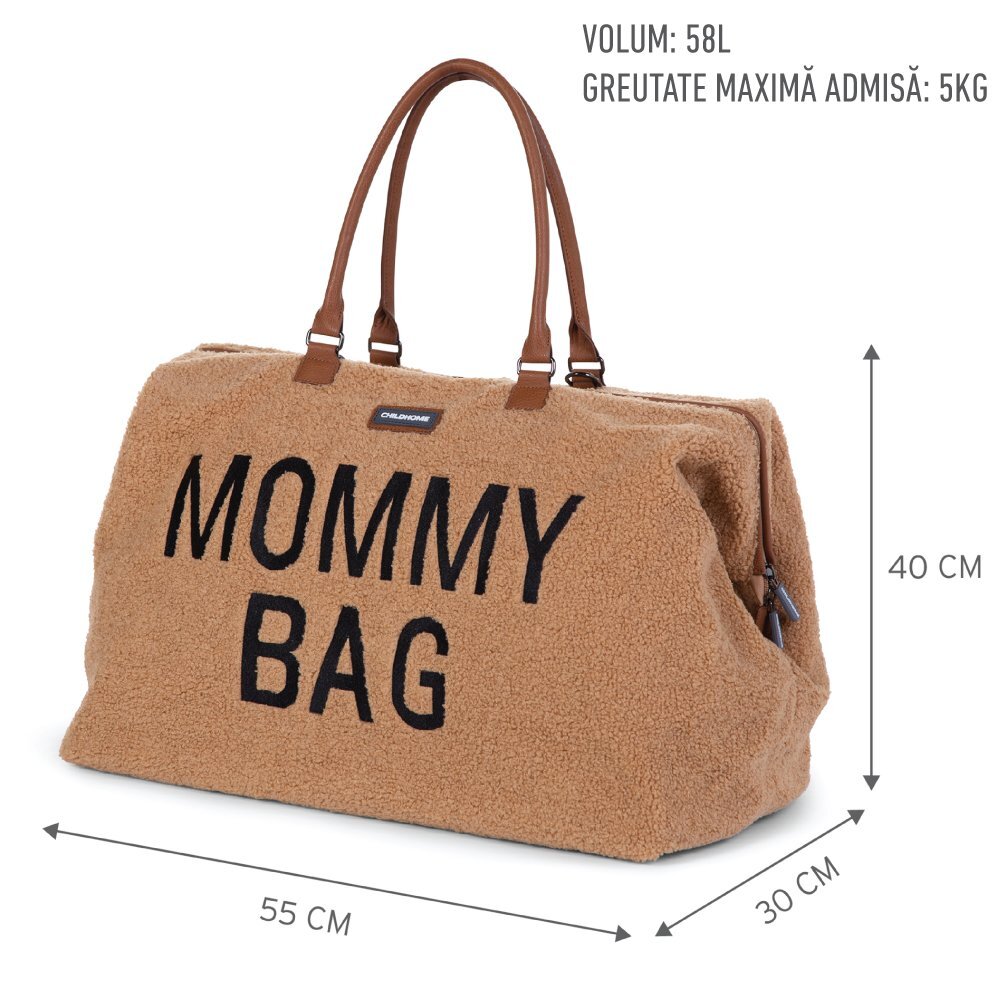 Childhome Geanta de infasat Mommy Bag Teddy