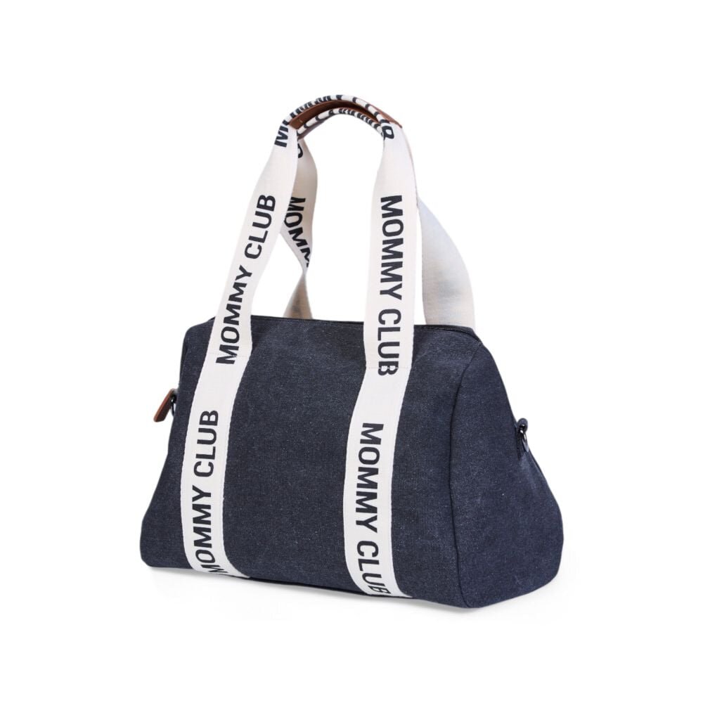 Childhome Geanta de infasat Mommy Club Canvas Black