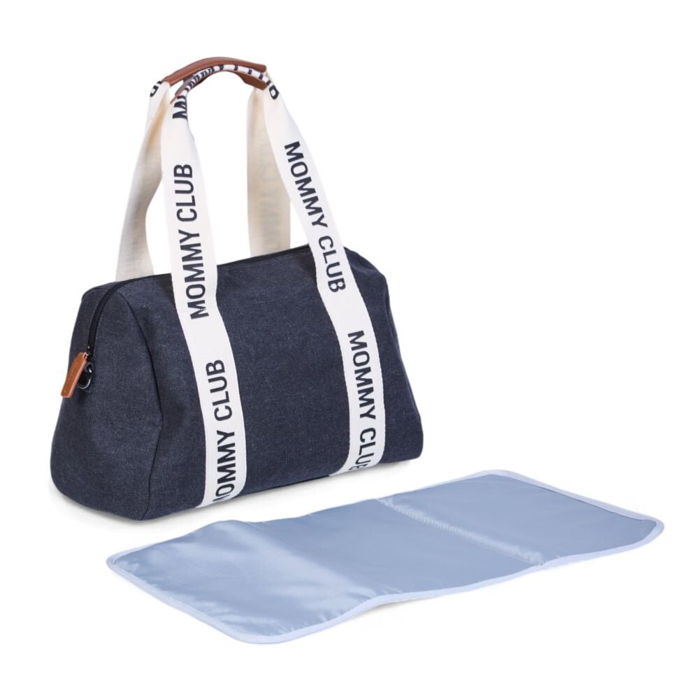Childhome Geanta de infasat Mommy Club Canvas Black