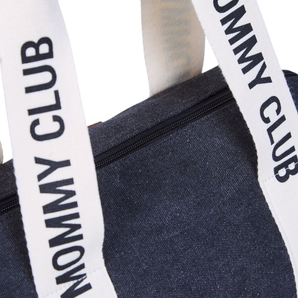 Childhome Geanta de infasat Mommy Club Canvas Black