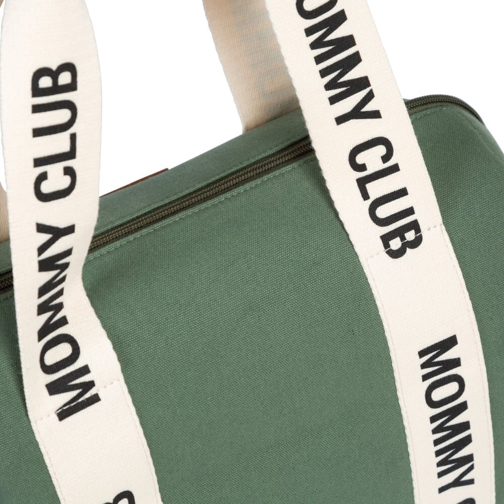 Childhome Geanta de infasat mommy club verde