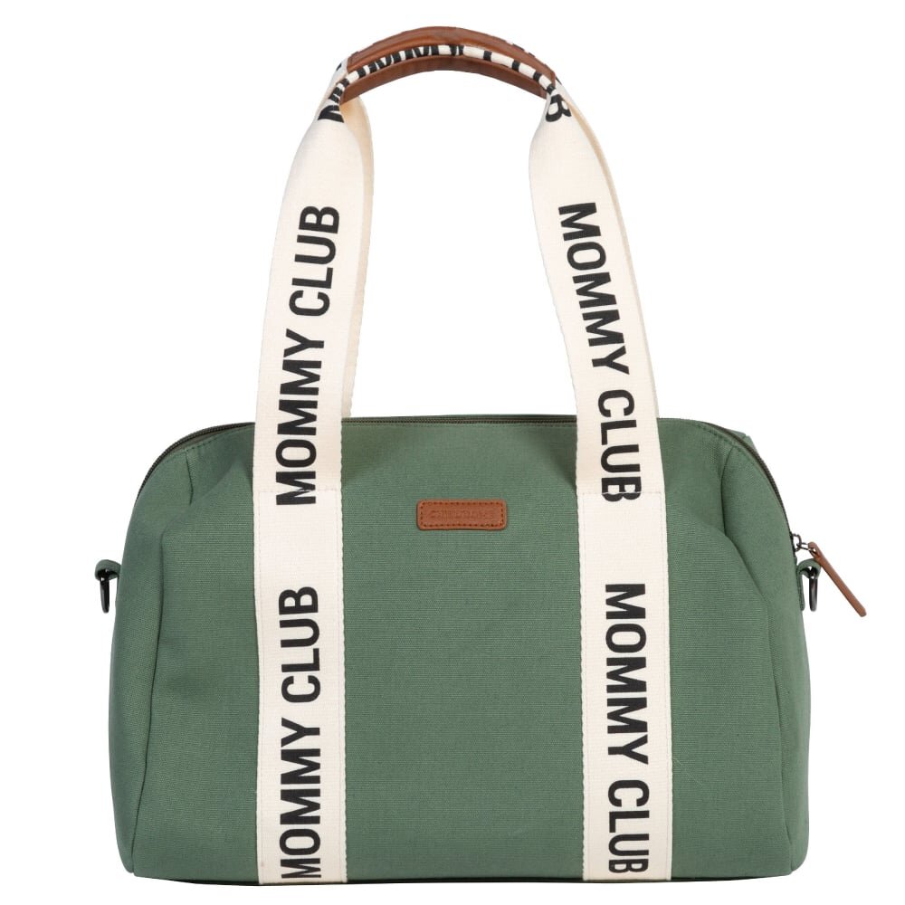 Childhome Geanta de infasat mommy club verde