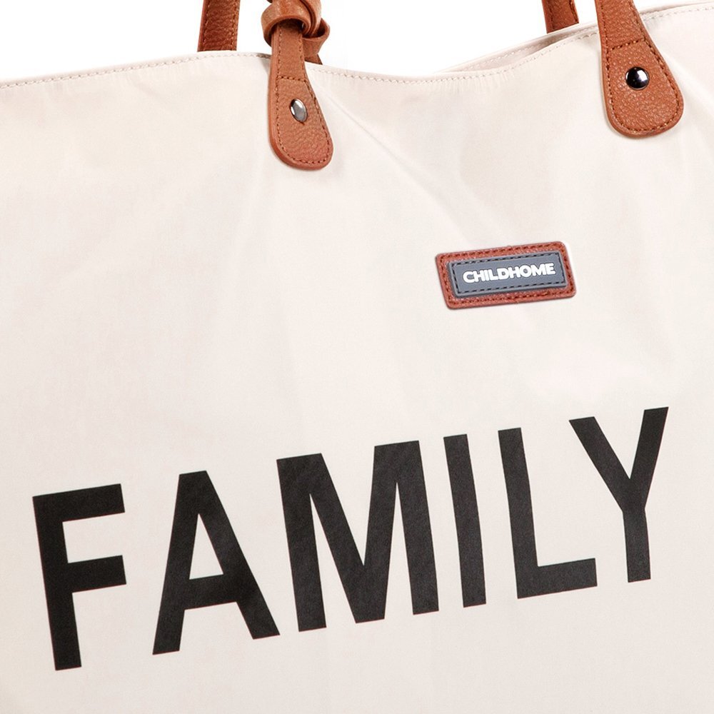 Childhome Geanta Family Bag alb