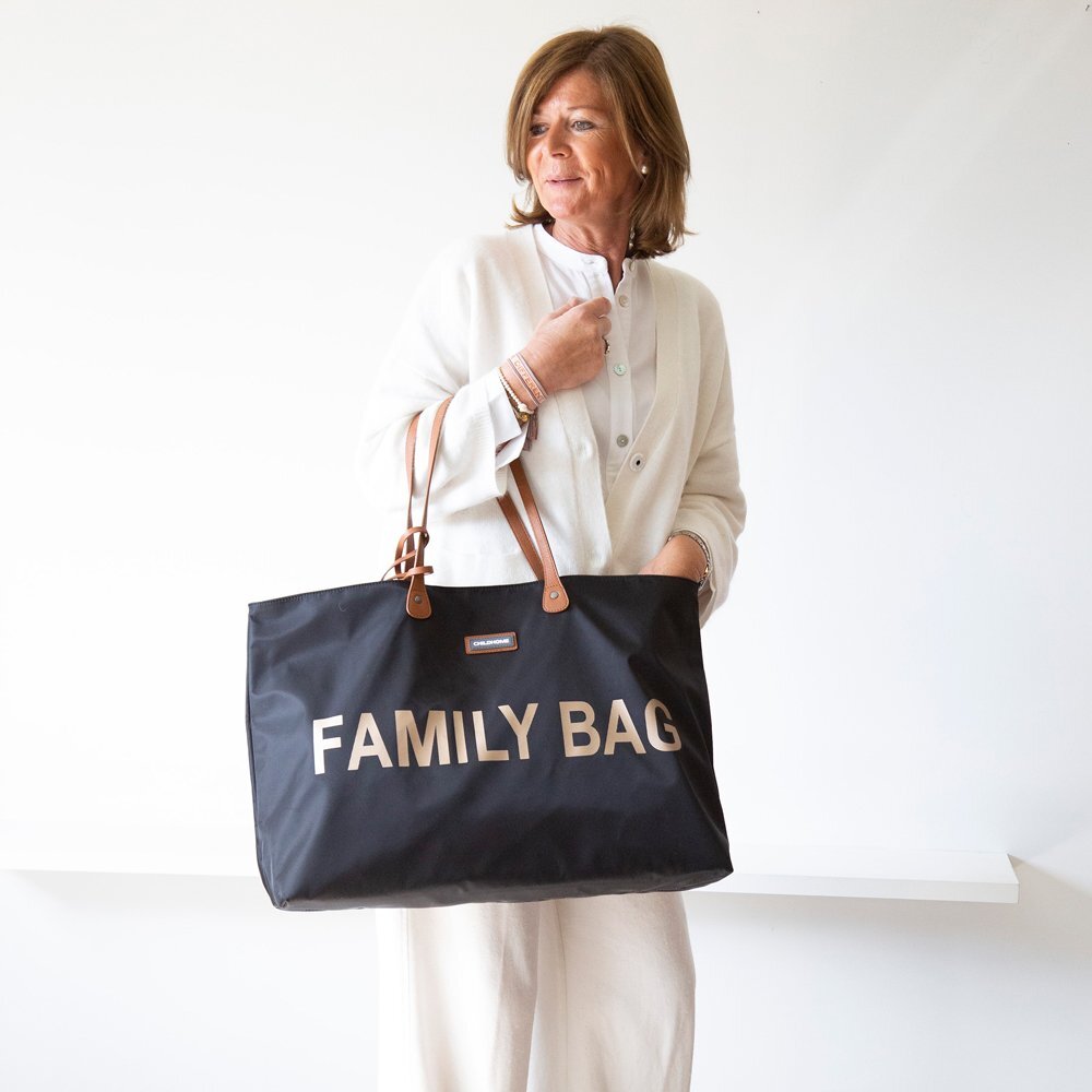 Childhome Geanta Family Bag negru