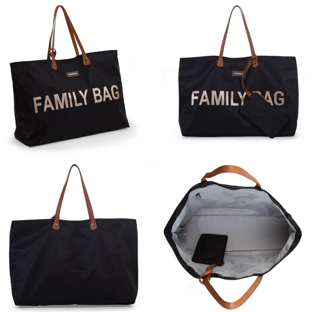 Childhome Geanta Family Bag negru