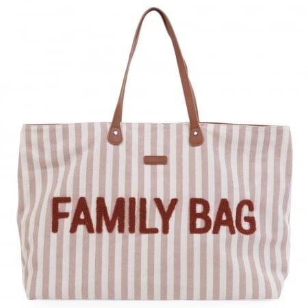 Childhome Geanta Family Bag nude alb