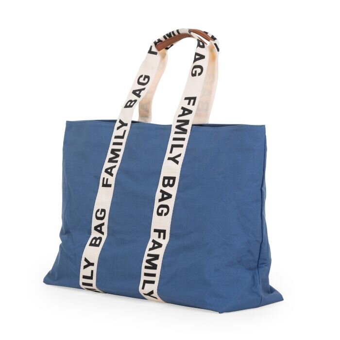 Childhome Geanta Family Bag Signature indigo