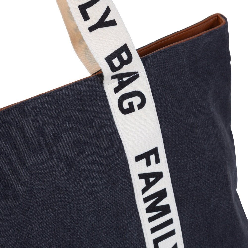 Childhome Geanta Family Bag Signature negru